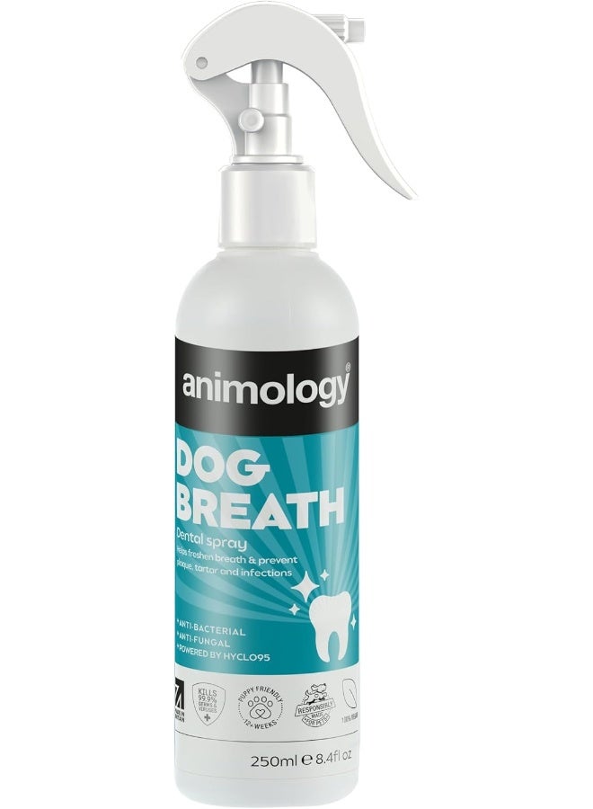 Animology Dog Breath Dental Spray 250ml - Image 1