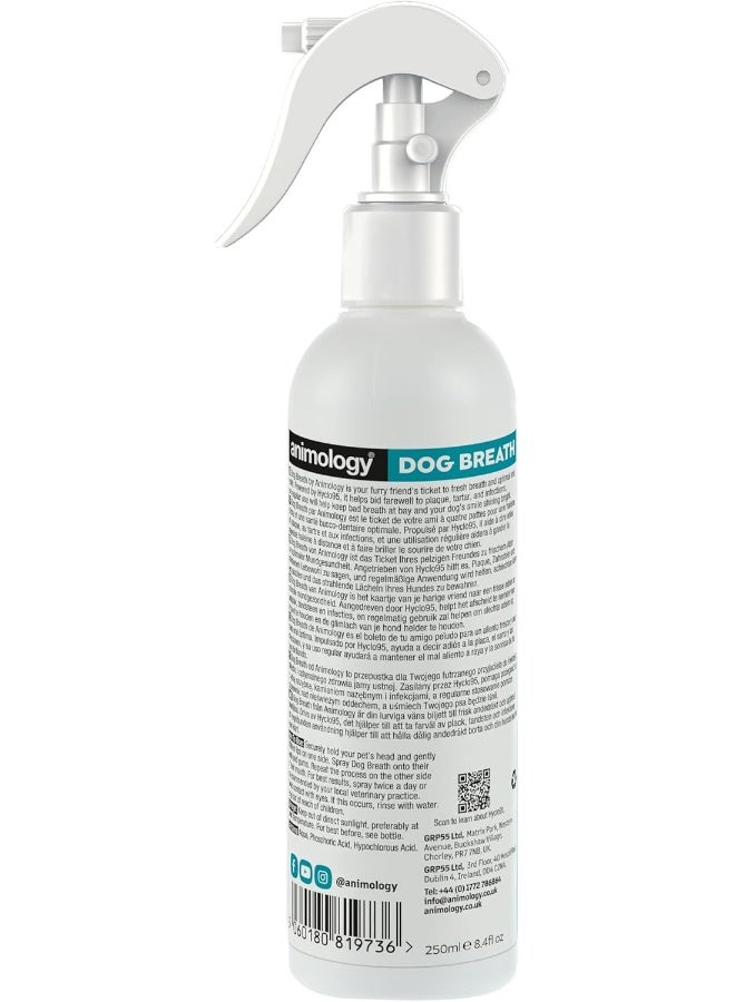 Animology Dog Breath Dental Spray 250ml - Image 2