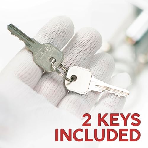 Granatan Emergency Release Lock Kit, Universal Garage Door Emergency Release Lock Kit, Garage Door Opener Quick Release Lock Disconnect Key Lock - Image 4