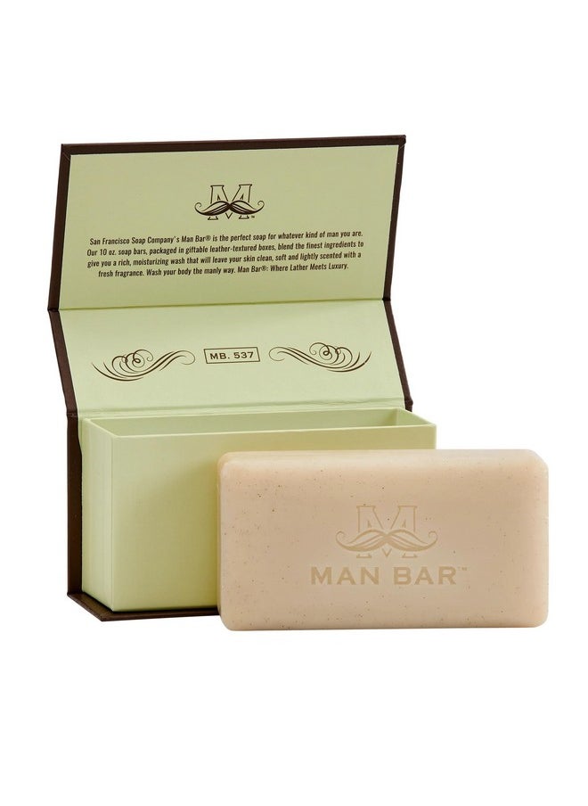 San Francisco Soap Company San Francisco Soap Company Peppered Cardamom and Juniper Man Bar - EXFOLIATING - No Harmful Chemicals - Good for All Skin Types - Made in the USA  - Image 3