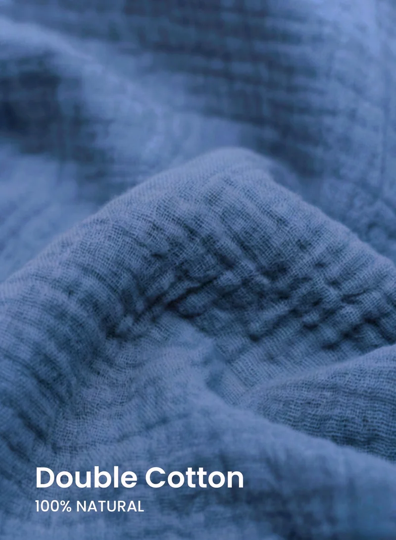 Just Nature Double Cotton Trouser - Indigo