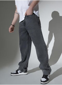 Hubberholme Grey Relaxed Fit Jeans Solid design crafted from 100% Cotton with Button closure.  - Image 5