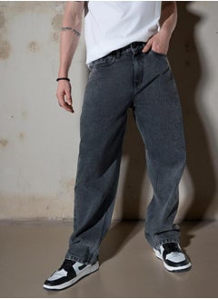 Hubberholme Grey Relaxed Fit Jeans Solid design crafted from 100% Cotton with Button closure.  - Image 2