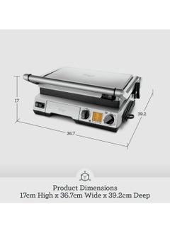 Sage Sage - The BBQ and Press Grill with Independent plate temperature control, Open flat BBQ mode ,pre-programmed  Panini, Burger and Steak functionalities - UAE Version, 2 Year Manufacturer Warranty  - Image 2