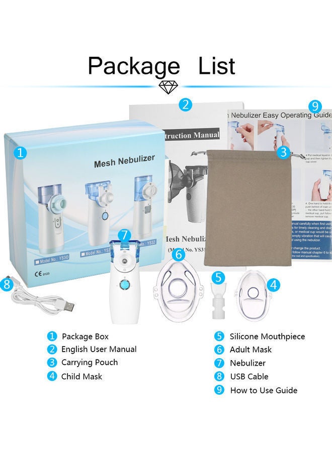 NIBEMINENT Medical Handheld Personal Steam Inhaler - Image 3