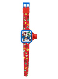 PlayandDream Mario Kids Red Strap Character Projection Digital Watch  - Image 3