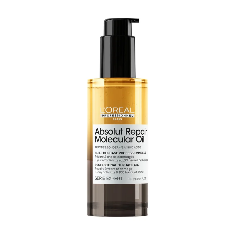 L'Oréal Professionnel L’Oréal Professionnel, Absolut Repair Molecular Professional Bi-phase Oil, SERIE EXPERT, 90ml