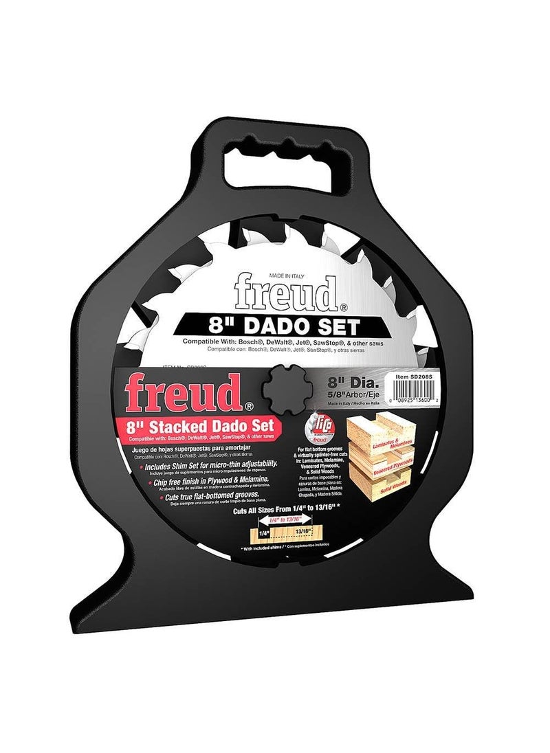 freud Freud SD208S: 8" Pro Dado Set  - Image 3