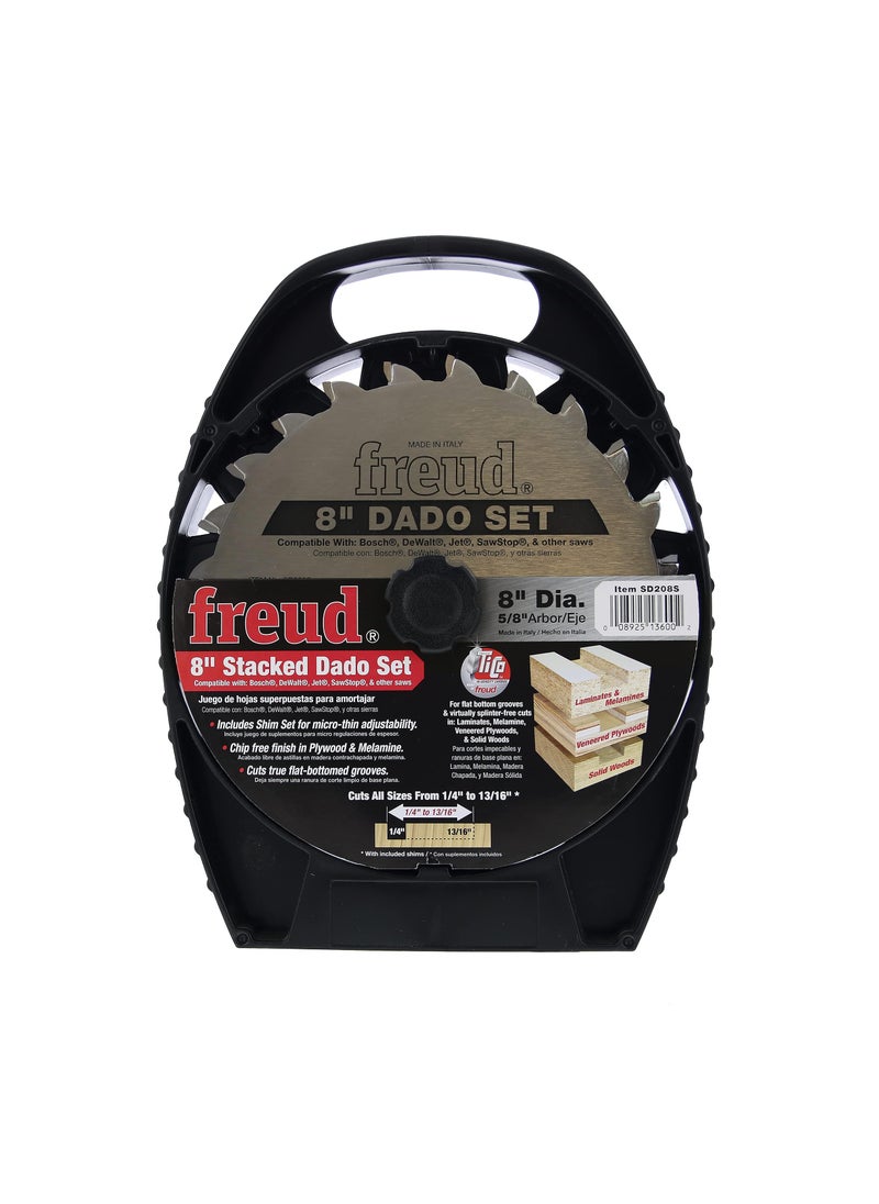 freud Freud SD208S: 8" Pro Dado Set  - Image 1