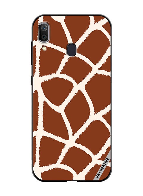 Protective Case Cover For Samsung Galaxy A30 Mix Pattern Design Multicolour