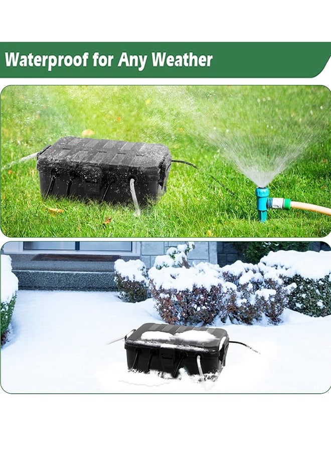 Garlo - Large Outdoor Electrical Box (34.5 * 24 * 12cm), Outdoor Outlet Covers Waterproof IP54 Extension Cord Cover Weatherproof, Protect Outlet, Plug, Socket, Timer, Power Strip, Holiday Light Decoration - Image 1