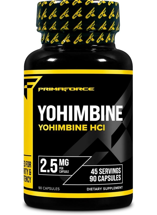 Primaforce Yohimbine HCl 2.5 Mg 90 Veggie Caps - Image 1