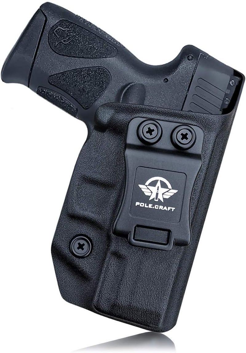 POLE.CRAFT Taurus G3C G2C Holster IWB Kydex Holster Taurus G3C / G2C / G2S / PT111 / PT140 9mm/.40- Inside Waistband Concealed Carry - Image 1