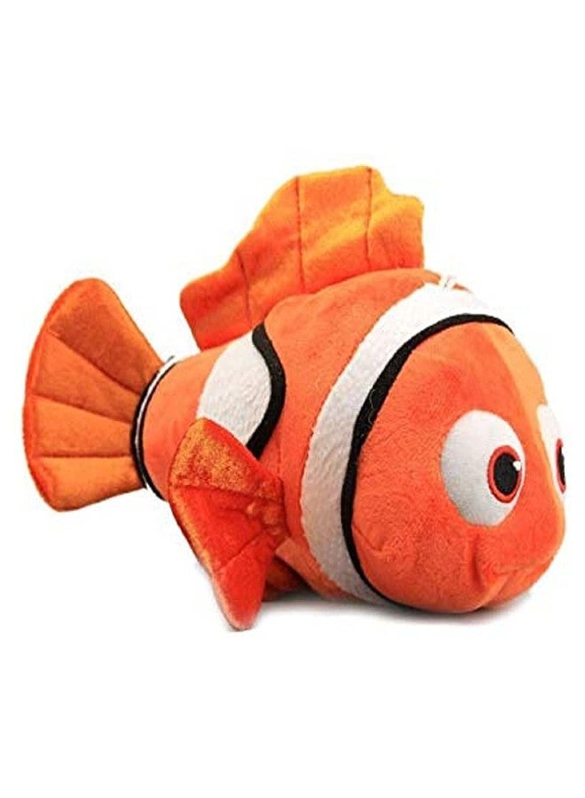 Tickles Nemo Fish Soft Stuffed Plush Sea Animal Toy for Kids Boys & Girls Birthday Gifts (Color: Orange & White Size: 35 cm) - Image 2