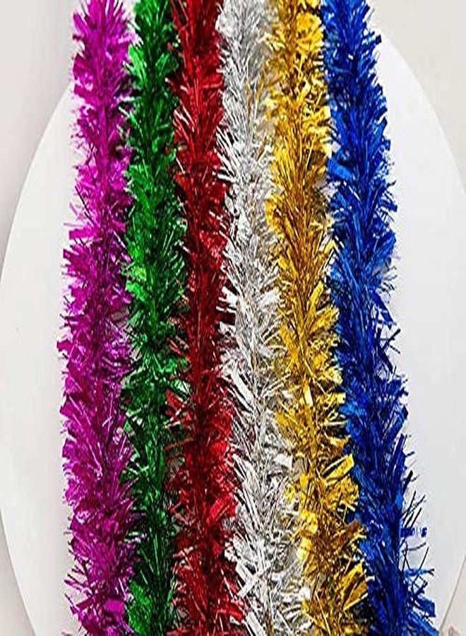 YYCRAFT Gold Metallic Twist Garland Christmas Garlands - 3 Inch x 10 Yards - Image 3