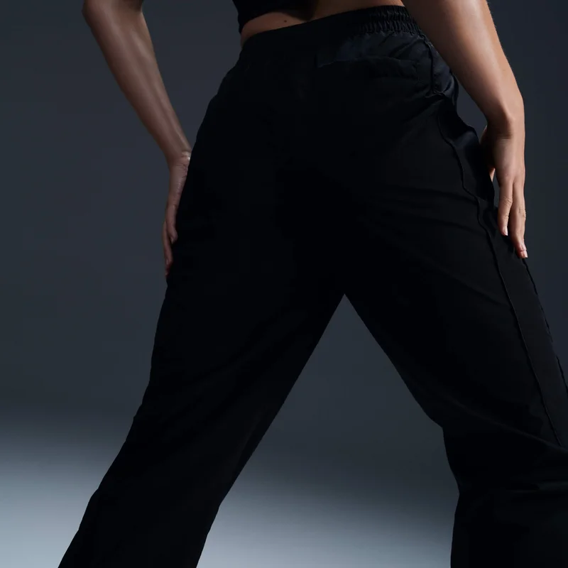 Nike Black Women's Windrunner Wide Leg Pants for Women | Best Price UAE