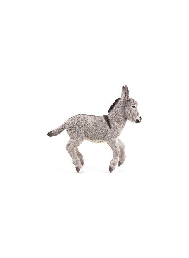 Papo Papo -Hand-Painted - Figurine -Farmyard Friends -Provence donkey foal -51177 - Collectible - For Children - Suitable for Boys and Girls - From 3 years old , Gray - Image 3