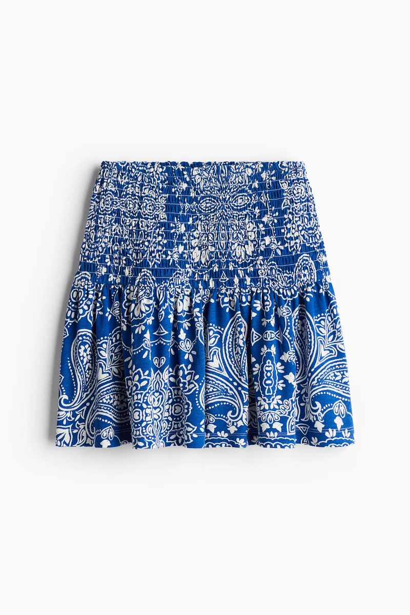 اتش اند ام Smock-Waisted Skirt
