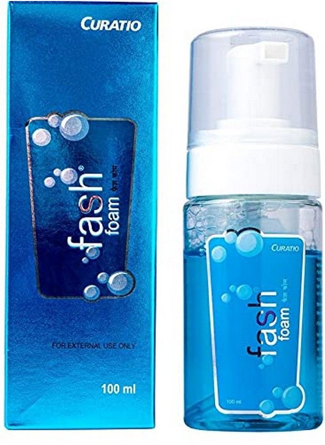 Organext Pharmaceuticals - Fash Foam Face Wash Formulated For Sensitive Dry And Acne Prone Skin 100Ml Pack Of 2 - Image 1