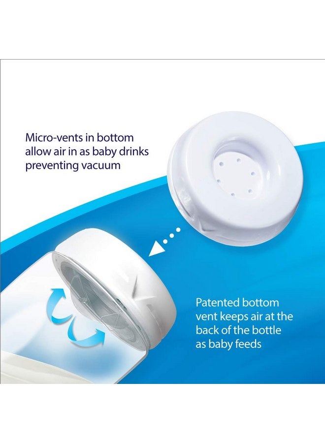 Playtex Baby Ventaire Anti Colic Baby Bottle, BPA Free, 9 Ounce - 3 Count - Image 4