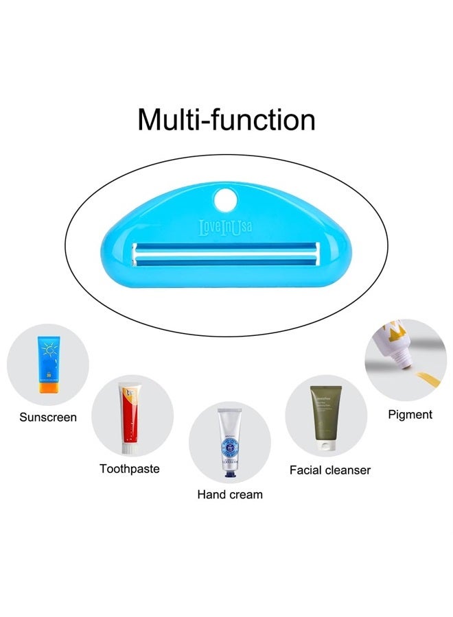 LoveInUSA LoveInUsa Toothpaste Tube Squeezer Dispenser, Hanging Toothpaste Clips Holder Rolling Holder Squeezer 4 Pack - Image 3