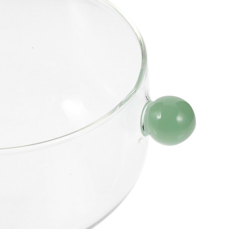 Borosilicate Glass Saucepan with Handles 2 5L Heat Resistant Cooking Pot - Image 4