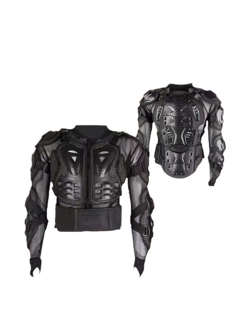 Loquat Motorcycle Protective Jacket, Motocross Riding Protective Gear, ATV Dirt Bike Chest Spine Protector, ,Sport Motocross MTB Racing Full Body Armor Protector for Men - Image 2