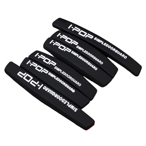 YUISI Car Door Edge Guard - Soft Silicone Durable, Shock-Absorbent Accessories, Sleek & Stylish Car Door Protector, Material for Enhanced Bumper Protection (Black) - Image 1