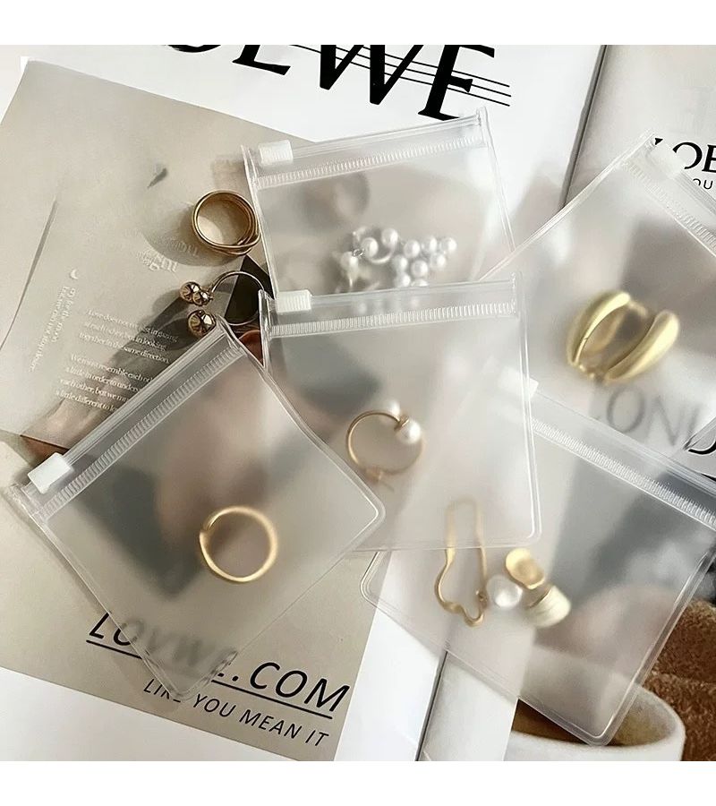 8pcs Reusable Clear Eva Zipper Bags With Air Holes For Cables And Chargers - Image 4