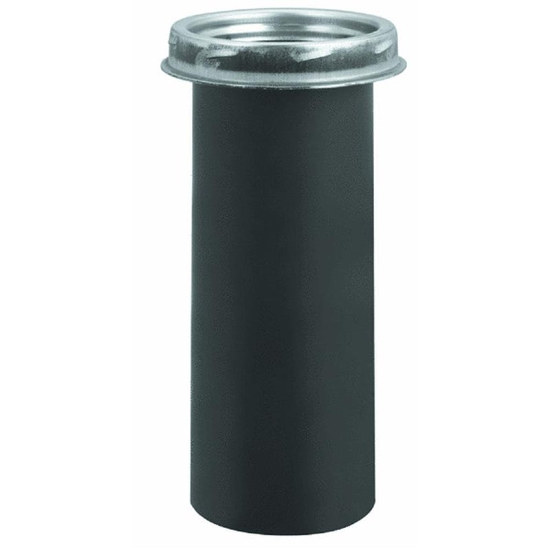 Selkirk Metalbestos 6T-DSAC Matte Dripless Smoke Pipe Apapter with Coup, 6-Inch, Black