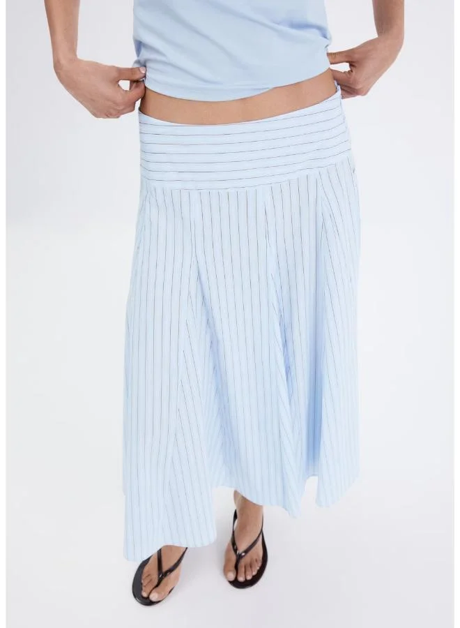 مانجو Printed Godets Skirt