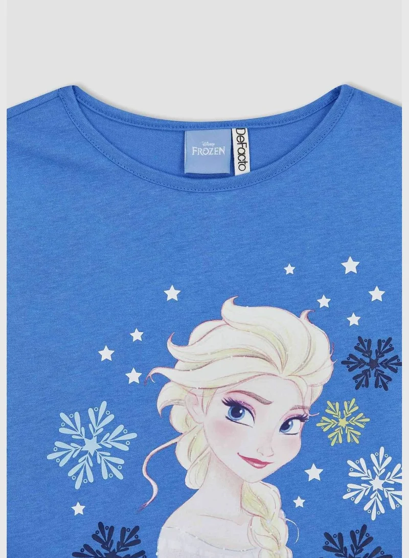 ديفاكتو 2 Pack Girl Frozen Licenced Long Sleeve Knitted Pyjamas