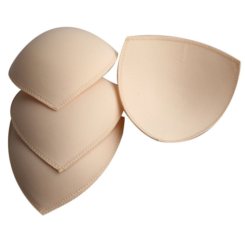 TopBine Bra Pads Inserts (2 Pairs B/C Beige, B/C) - Image 1