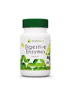 4life Digestive Enzymes Digestion Support Intestinal Support 90 Capsules  - Image 1