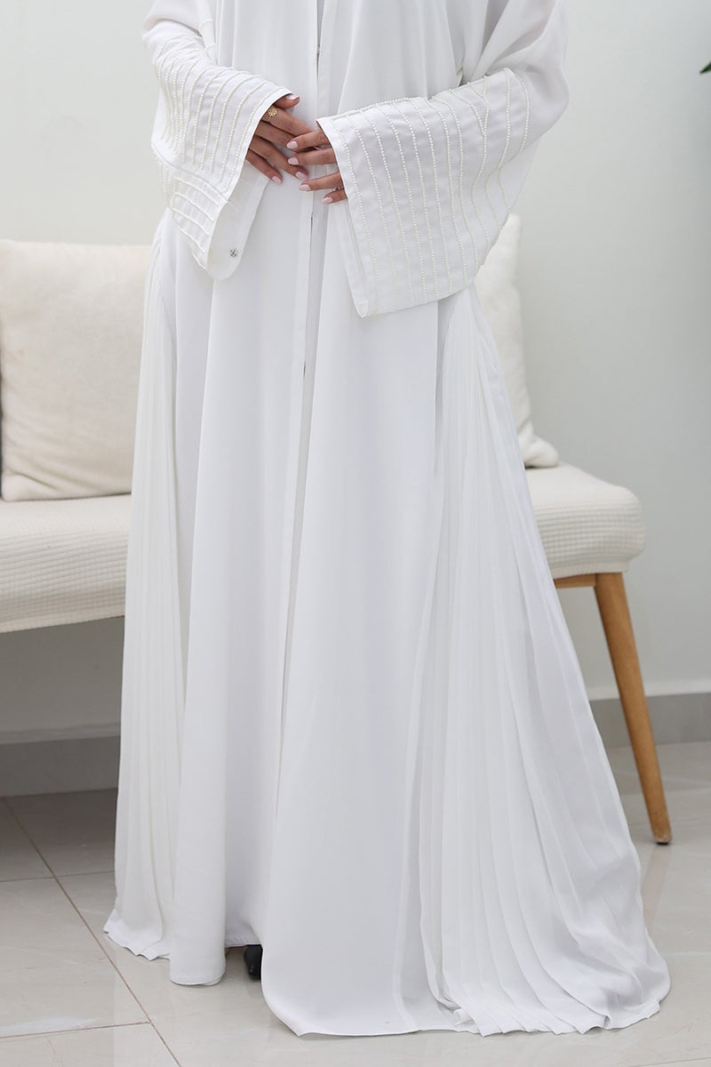 النخبة عباءة بيضاء أثيرية - Image 3