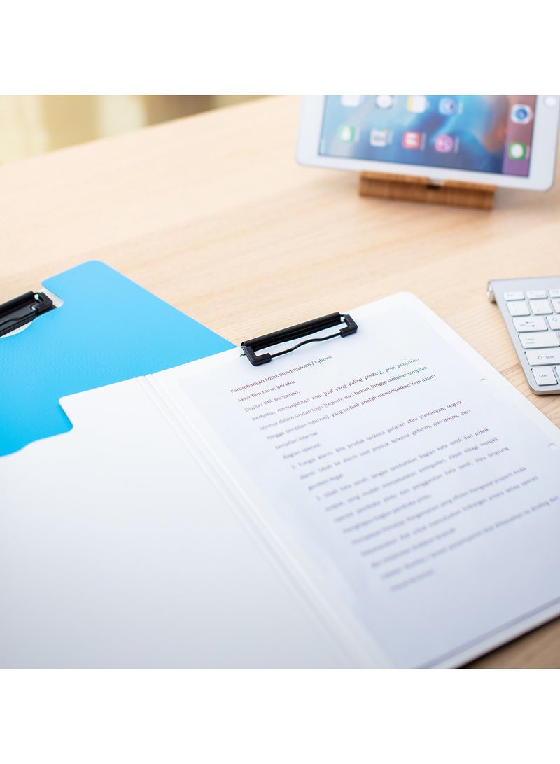 Deli EF75002 Clipboard A4 with Cover Assorted Colors 鈥?Ideal for Office, School, and Personal Use - Image 4