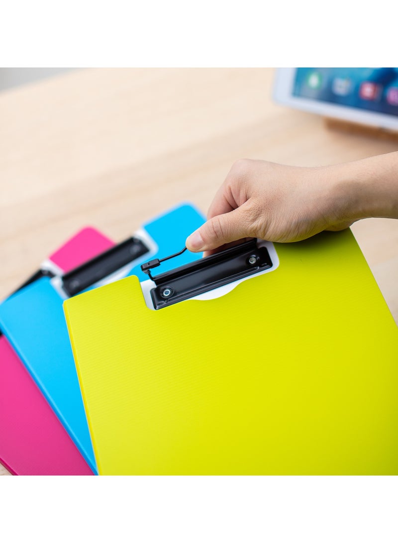 Deli EF75002 Clipboard A4 with Cover Assorted Colors 鈥?Ideal for Office, School, and Personal Use - Image 5