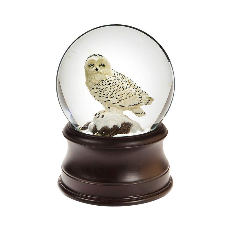 The San Francisco Music Box Company The San Francisco Music Box Company Snowy Owl Snow Globe 