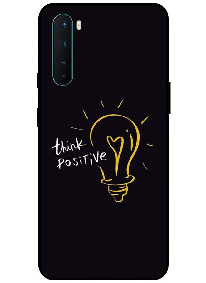 EYE CATCH - Protective Case Cover For OnePlus Nord Smart Series Printed Protective Case Cover for OnePlus Nord Think Positive - Image 1
