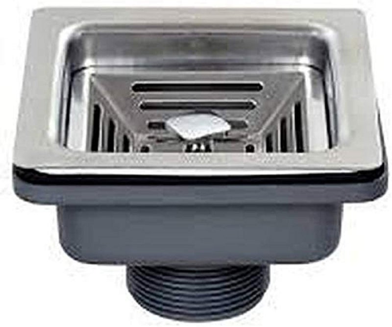 COOTER 18 x 16 x 10 Handmade Matt Finish 304 Grade Stainless Steel Single Bowl Kitchen Sink - Image 3