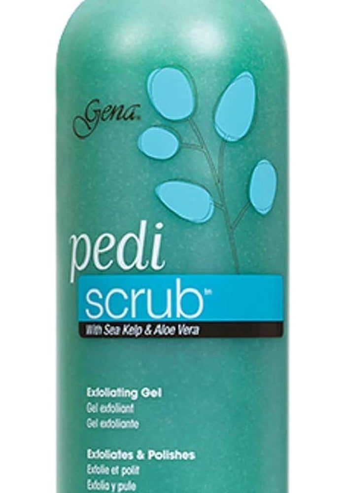 Gena Pedi-Scrub Gel with Sea Kelp & Aloe Vera - 32 oz - Image 1