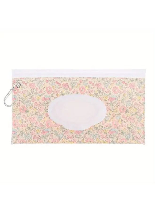 حافظة المناديل المبللة القابلة لإعادة الاستخدام من إيفا، حاملة مناديل قابلة لإعادة التعبئة محمولة بحزام مشبك، اللون 01 - Image 1