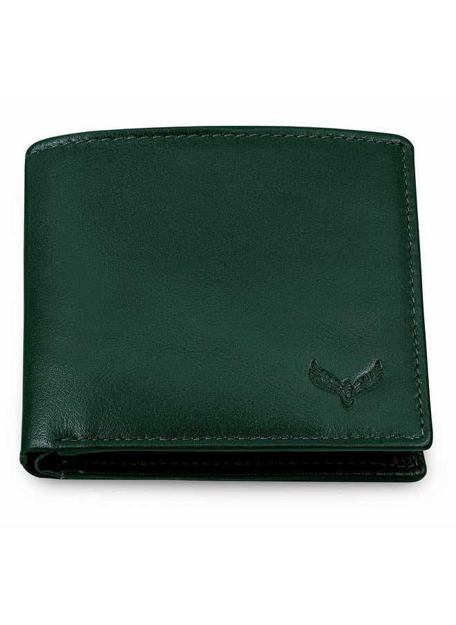 إيجل كريست - محفظة Eagle Crest Clark المصنوعة من الجلد باللون الأخضر للرجال - Image 1