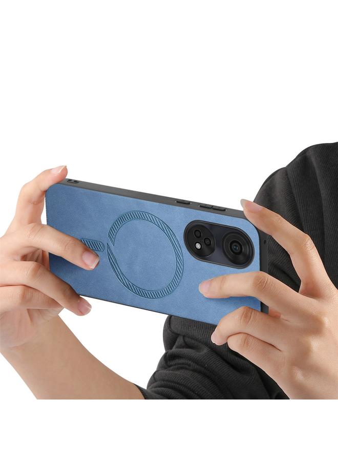 erorex Case For OPPO Reno10 Pro+ 5G Retro Magsafe Magnetic PU Back Cover Phone Case - Image 4