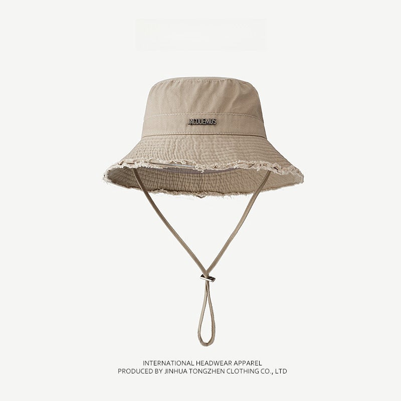 Vintage Japanese Jacquemus Fishermans Hat for Women Khakis 