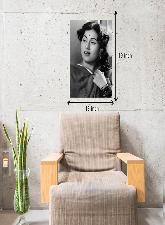 GRAY WALL Good Hope Matte paper 300gsm Bollywood Actress Madhubala 1 Poster, multicolour, Print, 13 inch x 19 inch - Image 2