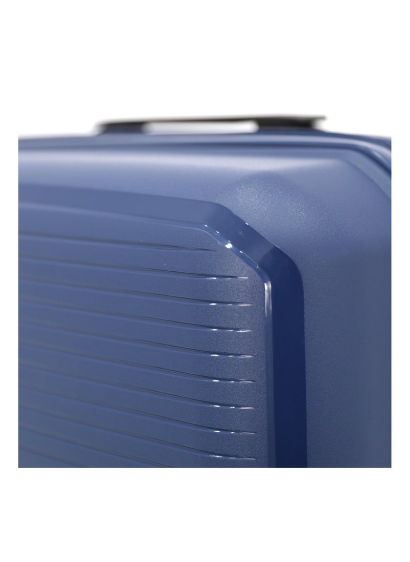 GIORDANO - Hardshell Luggage Double Spinner Trolley Bag 3 Pieces Set,Navy (S-20",M-24",L-28") - Image 1