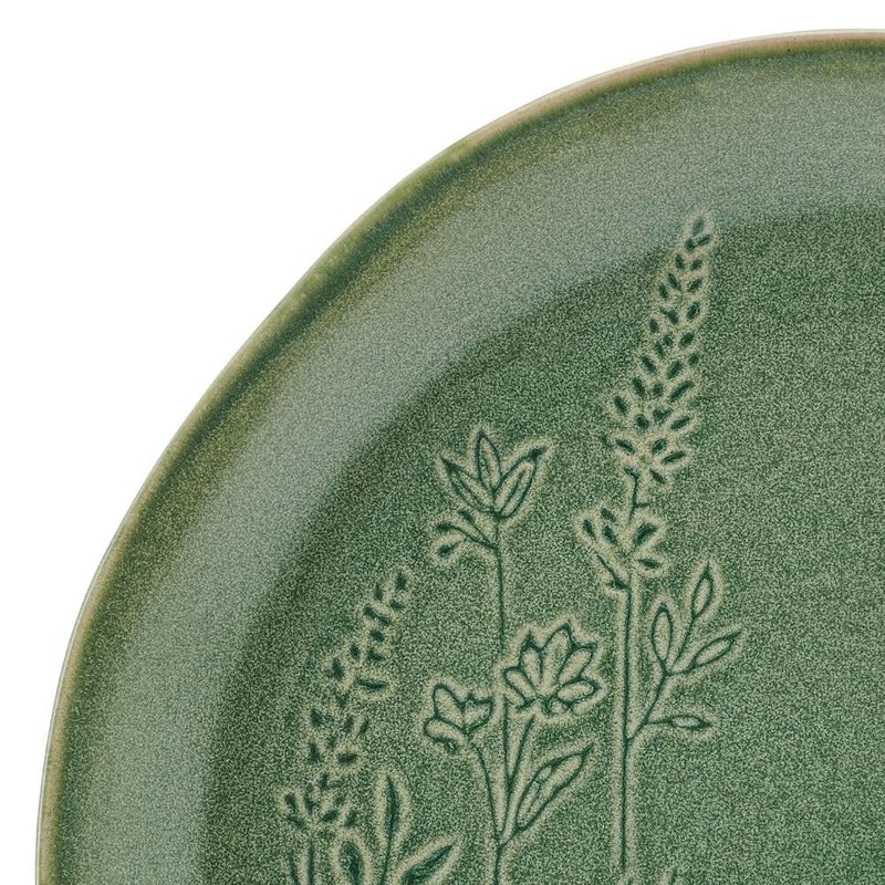 Pfaltzgraff Carrie 12 Piece Dinnerware Set, Service for 4, Green - Image 4