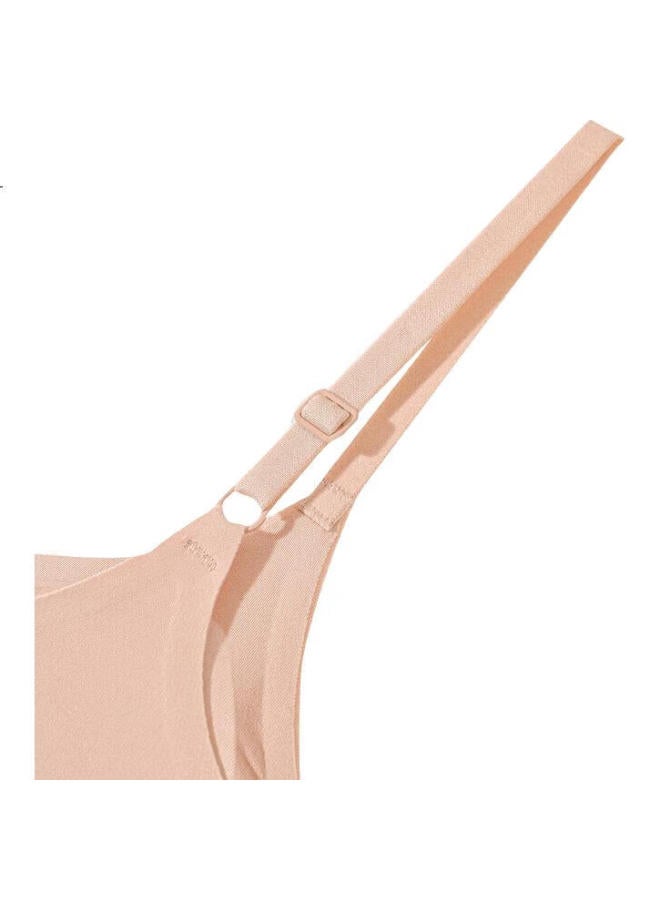 AIMER Women'S Non-Wired Full Coverage Push-Up Bra With Thin Straps And Back Closure, Nonobra Series Am176143 In Nude Color, Size 165 - Image 2