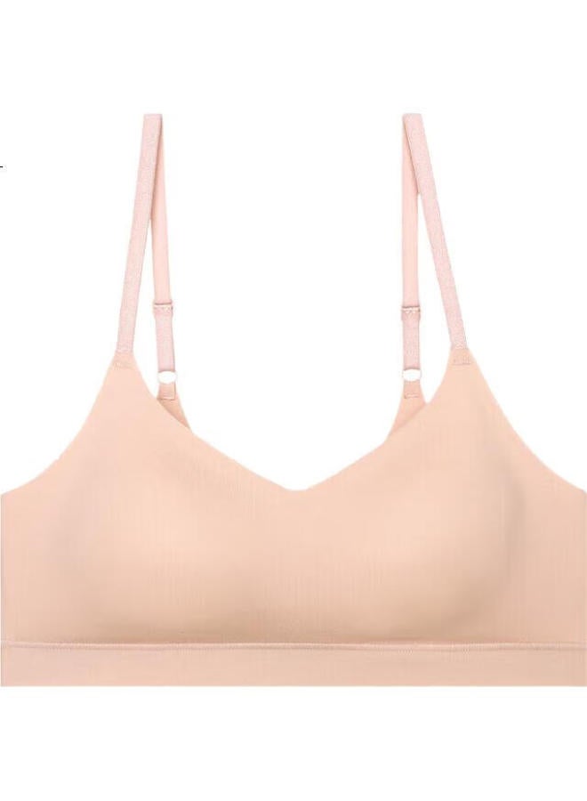AIMER Women'S Non-Wired Full Coverage Push-Up Bra With Thin Straps And Back Closure, Nonobra Series Am176143 In Nude Color, Size 165 - Image 1